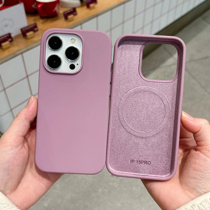 MagSafe Liquid Silicone Phone Case - Magnetic Wireless Charging Cover for iPhone 11-17 Series Pro Max Plus Models