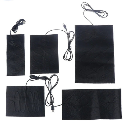 USB Far Infrared High-Temperature Heater – Carbon Fiber Electric Waist & Knee Heating Pad