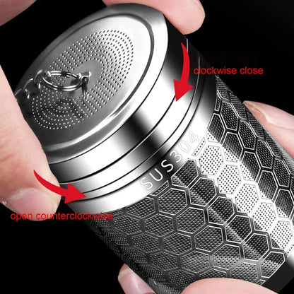 Stainless Steel Tea Infuser — Extra Fine Mesh Strainer with Extended Chain Hook for Loose Tea