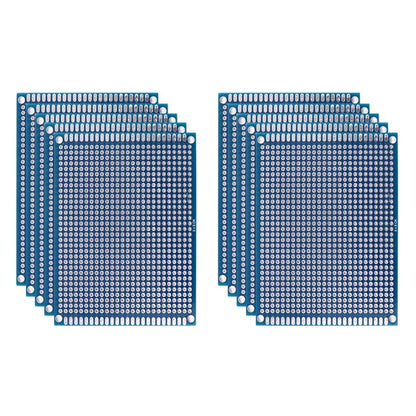 PCB Prototype Boards - Double Sided Blue Circuit Boards for DIY Soldering Projects 5-10PCS
