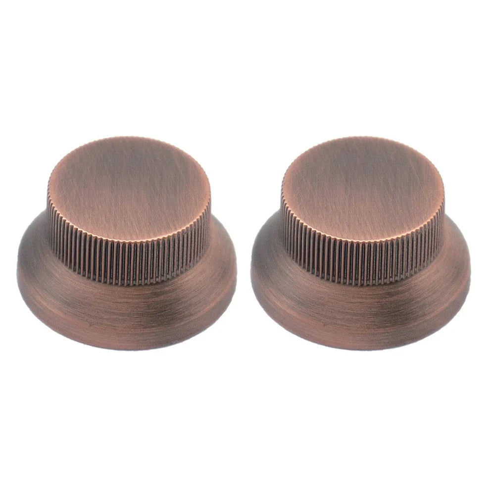 Metal Guitar Bass Top Hat Knobs - Speed Control Knobs for LP & SG Electric Guitars