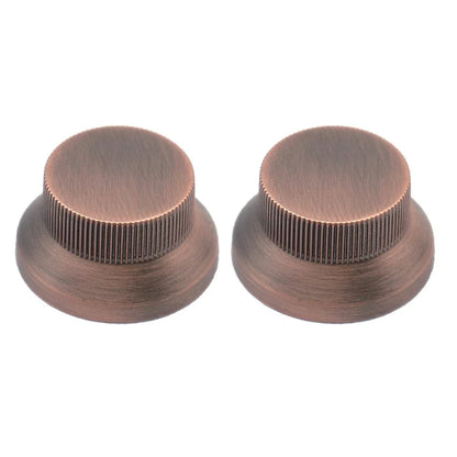 Metal Guitar Bass Top Hat Knobs - Speed Control Knobs for LP & SG Electric Guitars