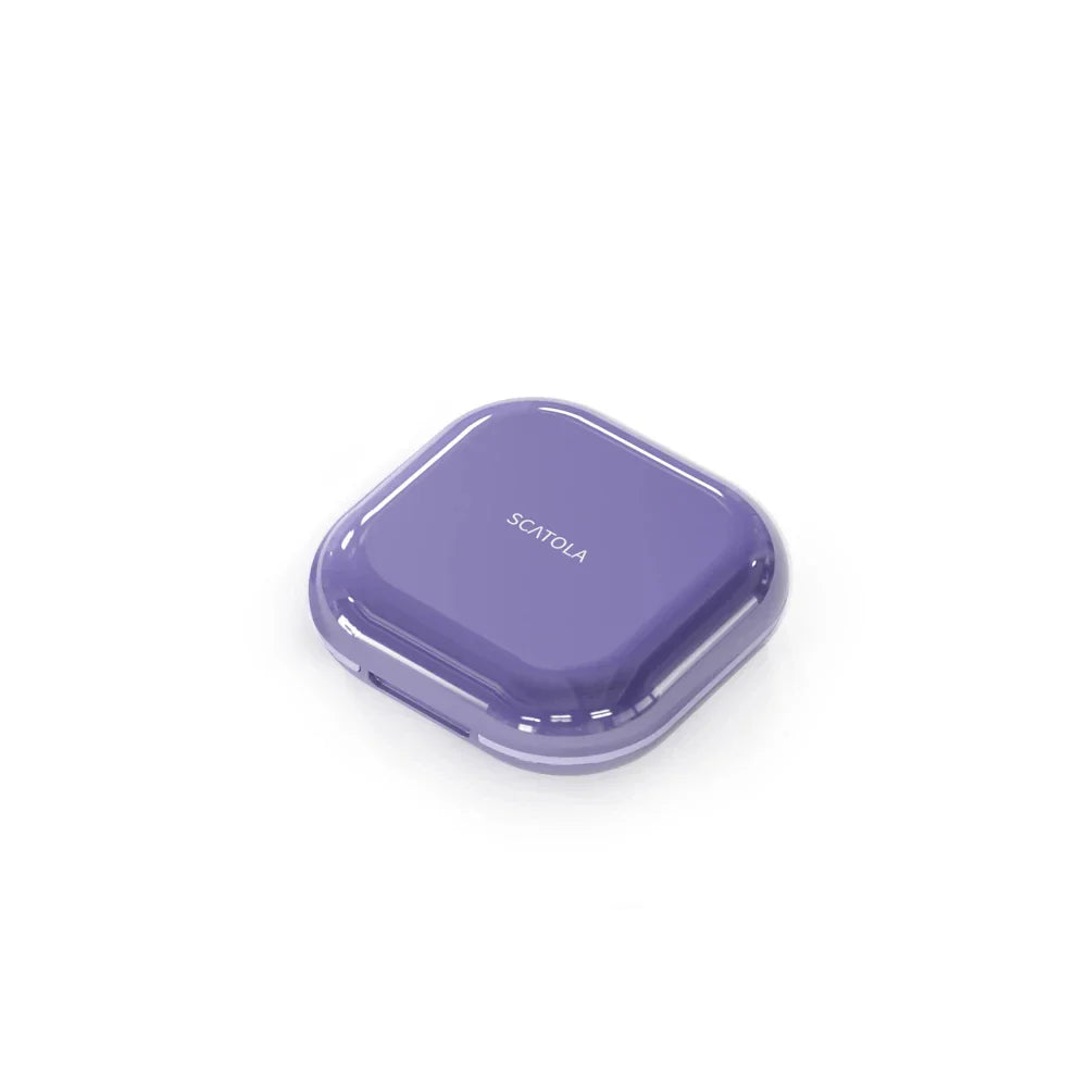 Portable Orthodontic Braces Case – Slim Mouth Guard & Denture Holder with Lid for Teeth Aligners