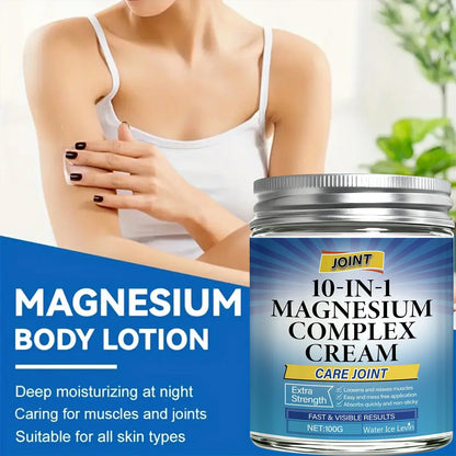Winter 10-in-1 Magnesium Joint Cream for Muscle & Joint Comfort, Extra Strength Soothing Care