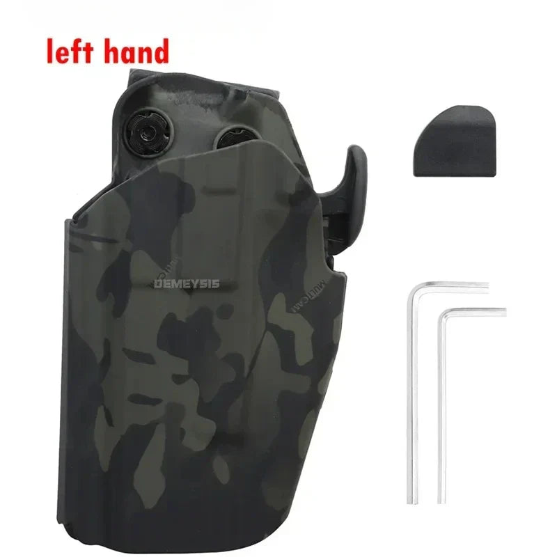 Adjustable Gun Holster — Right/Left Hand Waist Carry Case for Tactical Pistols