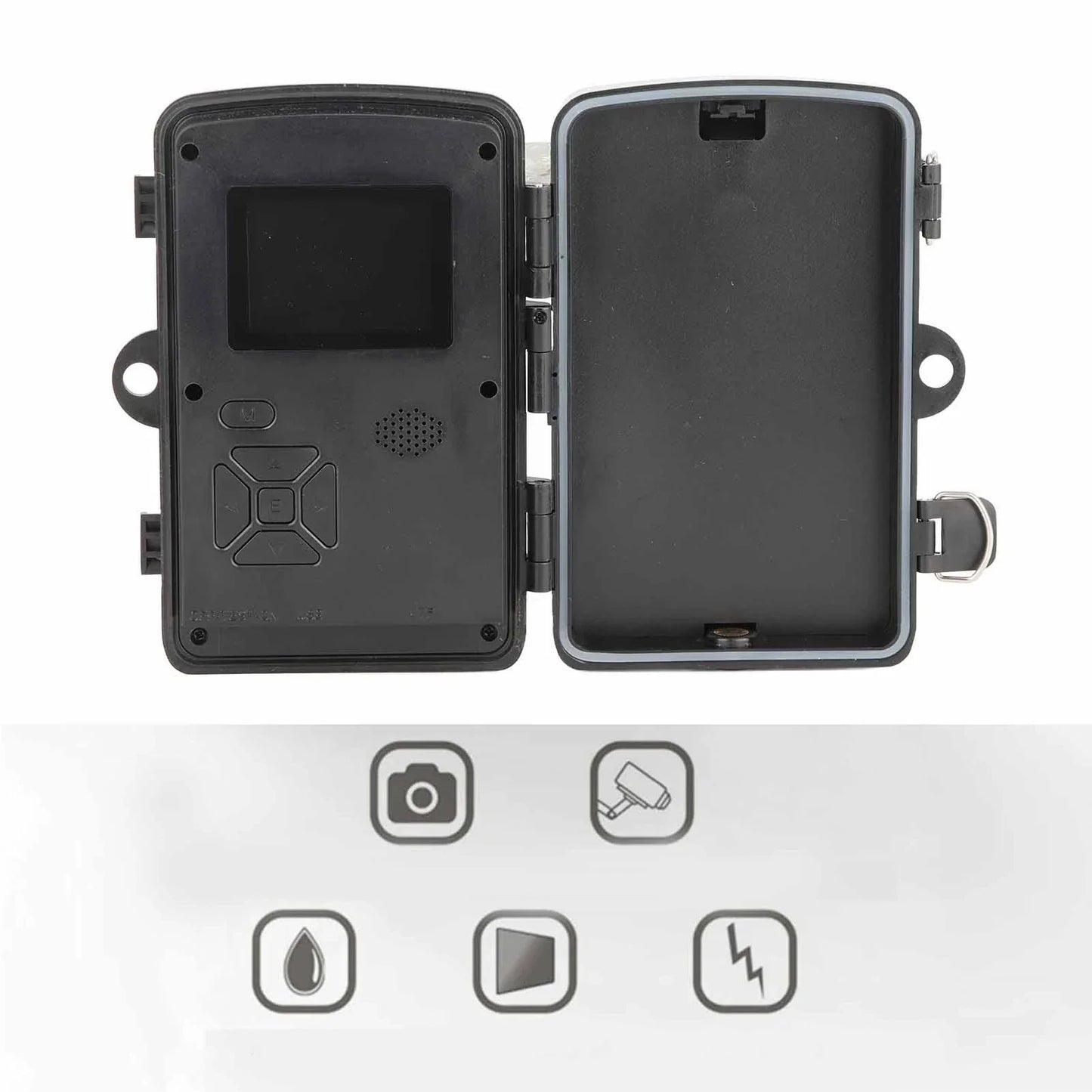 HD Trail Camera - 1080P Infrared Night Vision Wildlife Camera with 2.0-Inch TFT Display & IP66 Waterproof