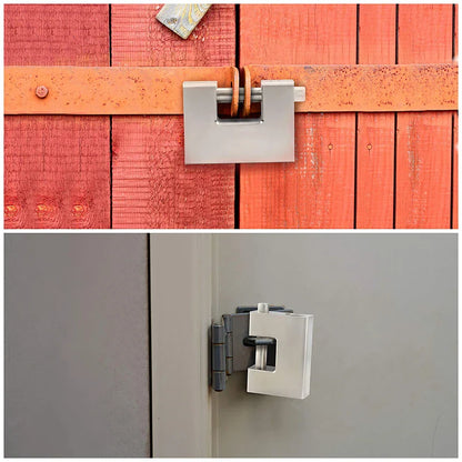 Multifunctional Keyed Padlock – Waterproof, Anti-Rust, Anti-Theft Door & Window Lock with 3 Keys