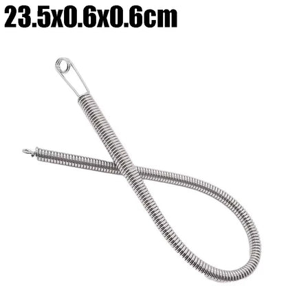 10/1PCS Rope & Drawstring Threader Tool — Bendable Spring Clip for DIY Sewing & Multi-Functional Accessories