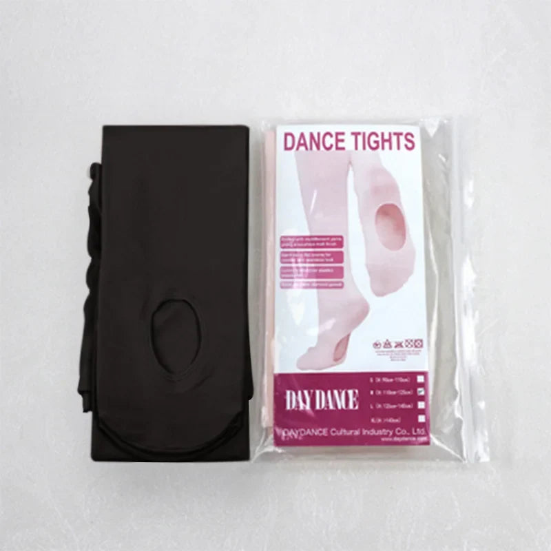 60D Convertible Ballet Tights - Seamless Dance Stockings with Foot Hole for Women