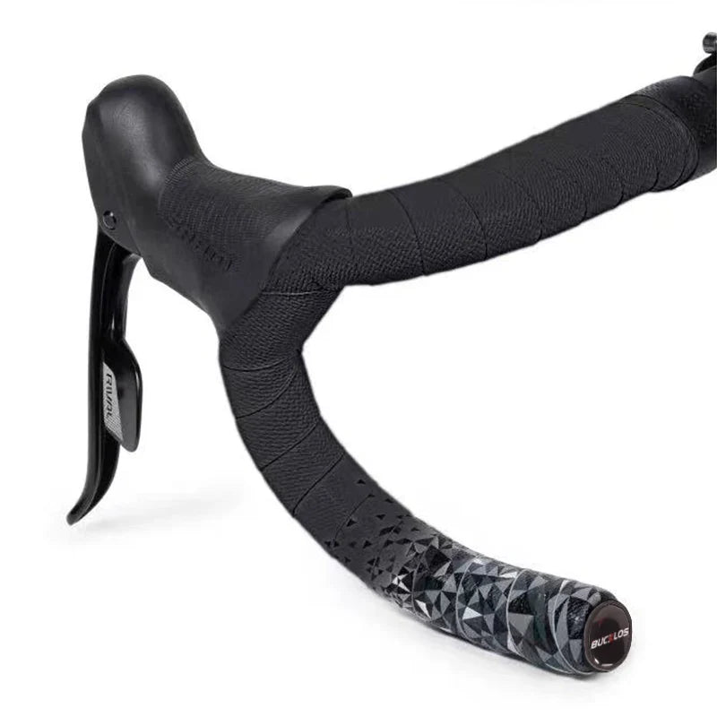 BUCKLOS Road Bike Bar Tape - Ultralight EVA+PU Anti-Vibration Handlebar Wrap for Cycling Comfort & Grip