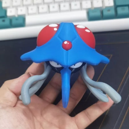 Pokemon Collectible Figures - 1:20 DIY 3D Printed Kawaii Cartoon Character Models & Kids Christmas Gift Toys