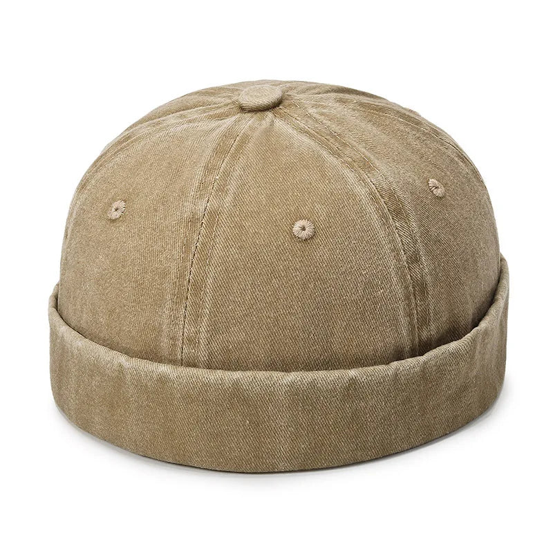 Washed Hip Hop Cap - Unisex Soft Top Street Style Farmer Hat