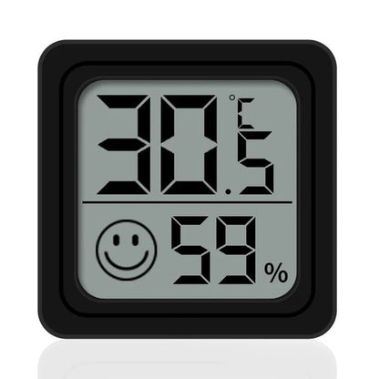 LCD Digital Thermometer Hygrometer - Indoor Temperature & Humidity Monitor Sensor Gauge for Home