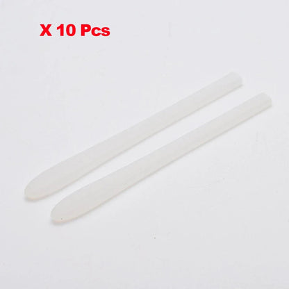 10pcs Silicone Eyeglass Temple Tips - Replacement Ear Socks Sleeves for Thin Metal Glasses Legs & Eyewear Accessories