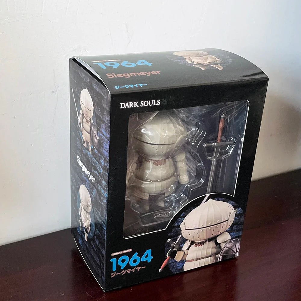 Anime Dark Souls Siegmeyer Figure – Cute Handmade Model Doll, Collectible Toy, Birthday Gift