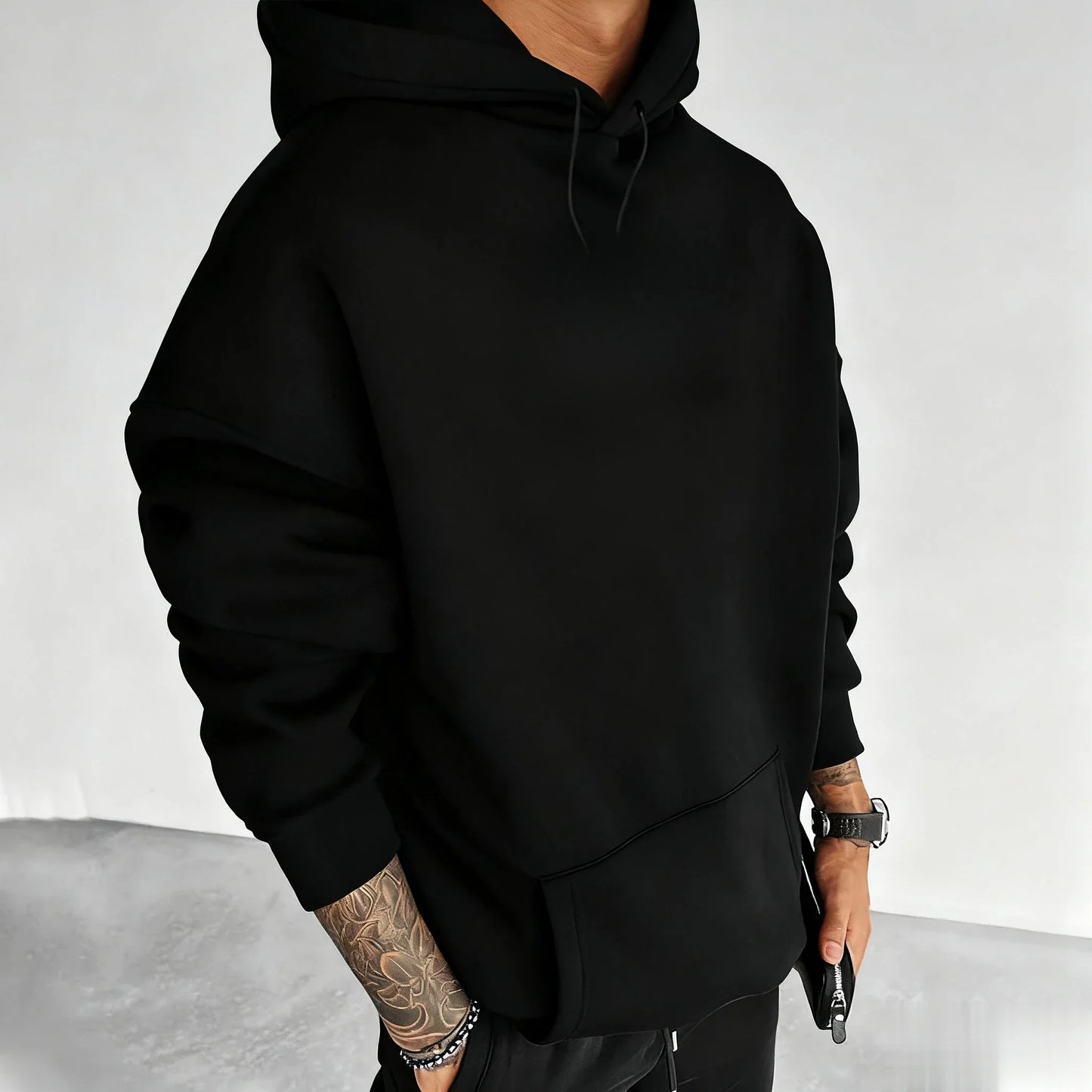 Oversized One-Piece Anime Hoodie — Unisex Cartoon Graphic Pullover Sweatshirt, Streetwear Casual Y2K Autumn Winter Fashion