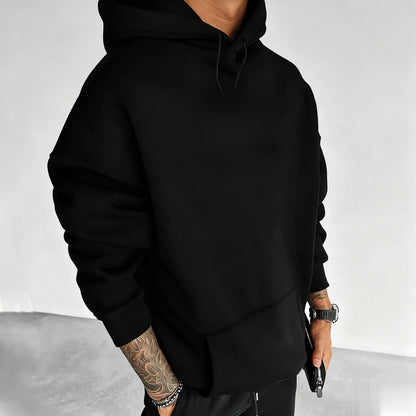Oversized One-Piece Anime Hoodie — Unisex Cartoon Graphic Pullover Sweatshirt, Streetwear Casual Y2K Autumn Winter Fashion