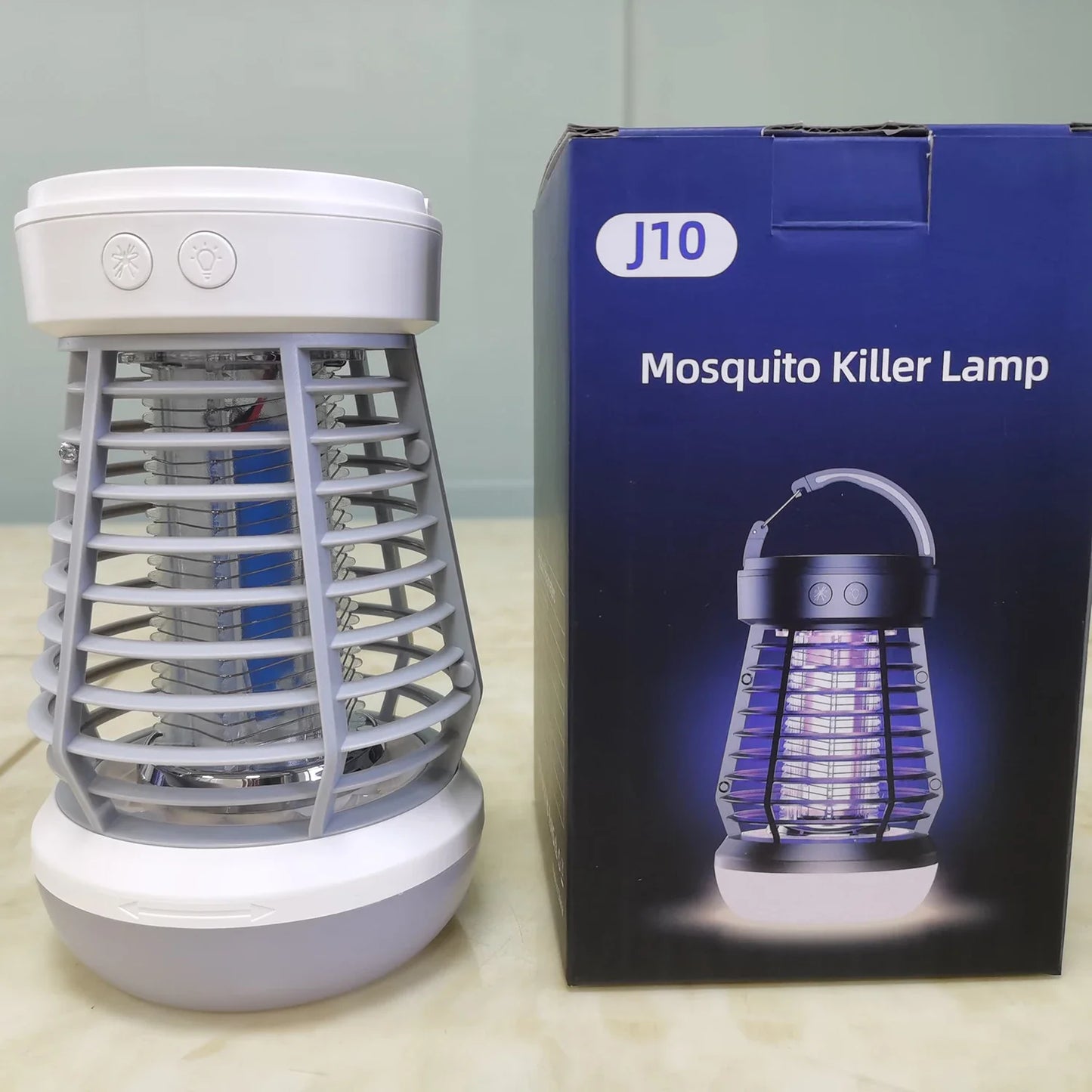 USB Electric Mosquito Lamp - Portable Rechargeable Mosquito Killer for Indoor Home & Outdoor Camping Use