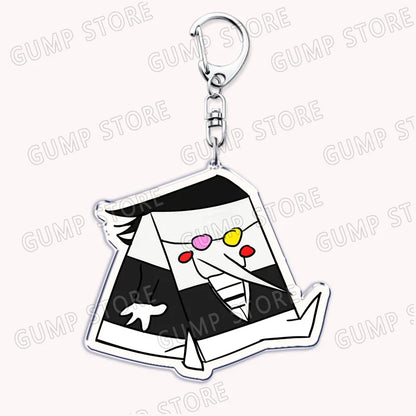 Deltarune & Undertale Keychains – Ralsei, Kris, Susie & Spamton Fan Gaming Accessories