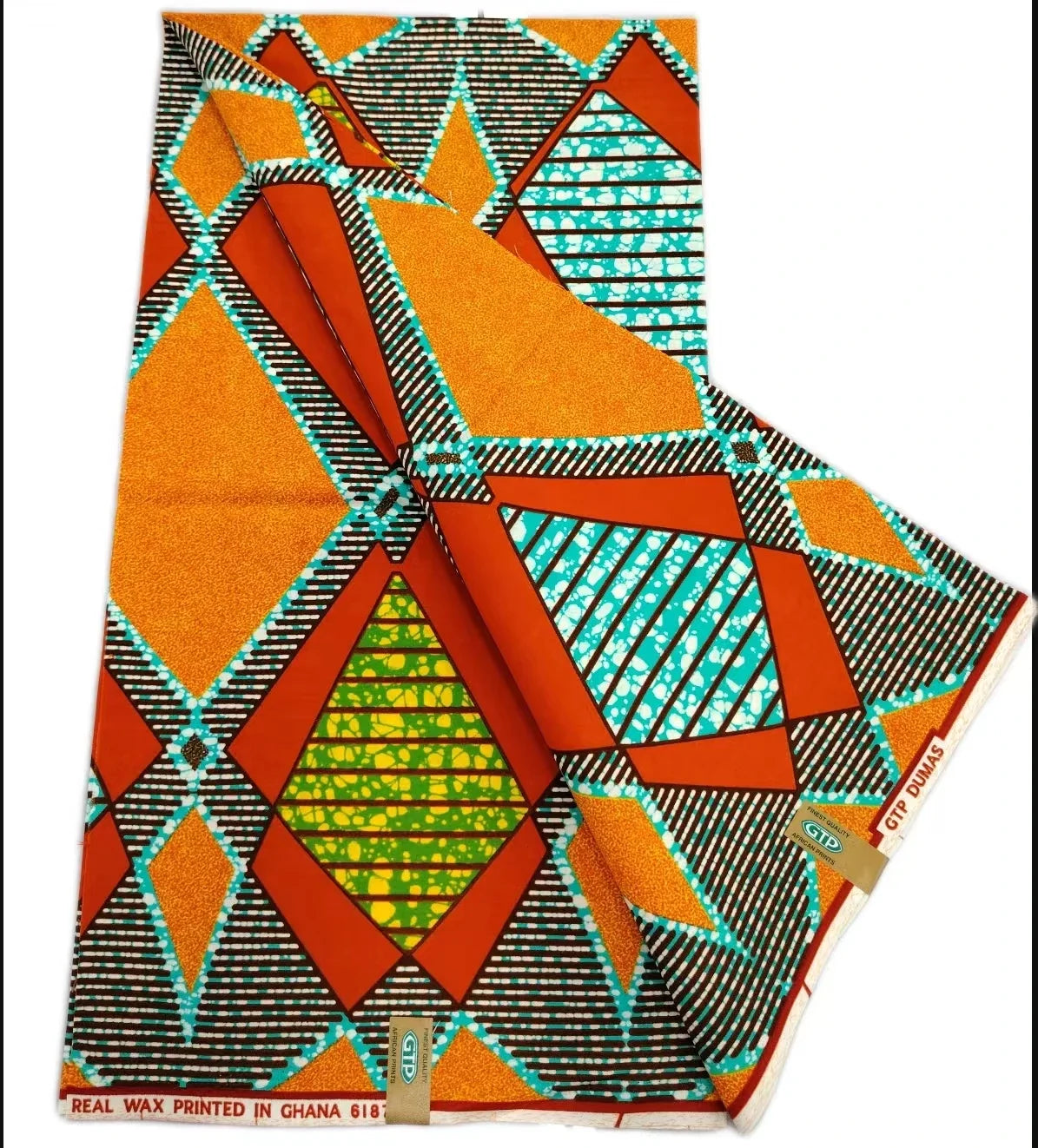African Wax Print Fabric - High-Quality Cotton Ankara Gold Print Pagne for Wedding & Dress Sewing