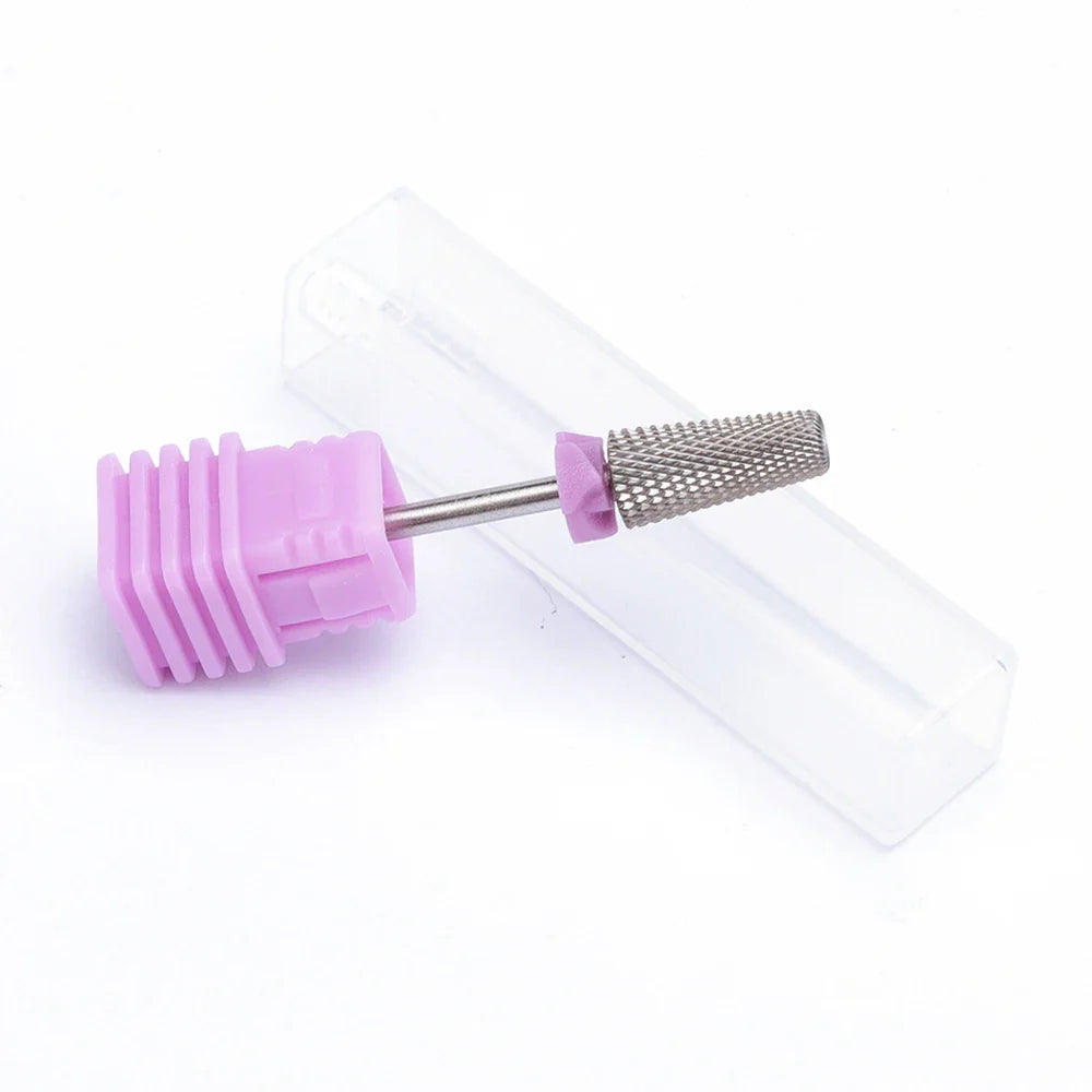 2XF 5-in-1 Nail Drill Bits - Electric Ceramic Milling Cutter for Manicure, Gel Polish Removal & Nail Tools