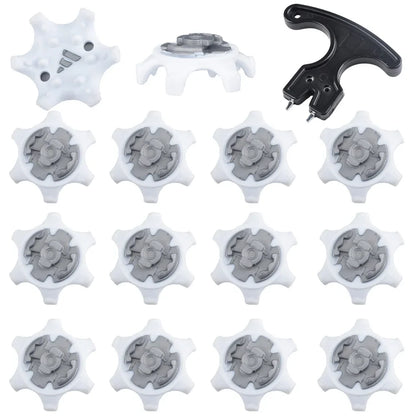 14pcs Golf Shoe Spikes Pins – Durable Ultra-Thin Cleats Replacement Set, Fits Ping System