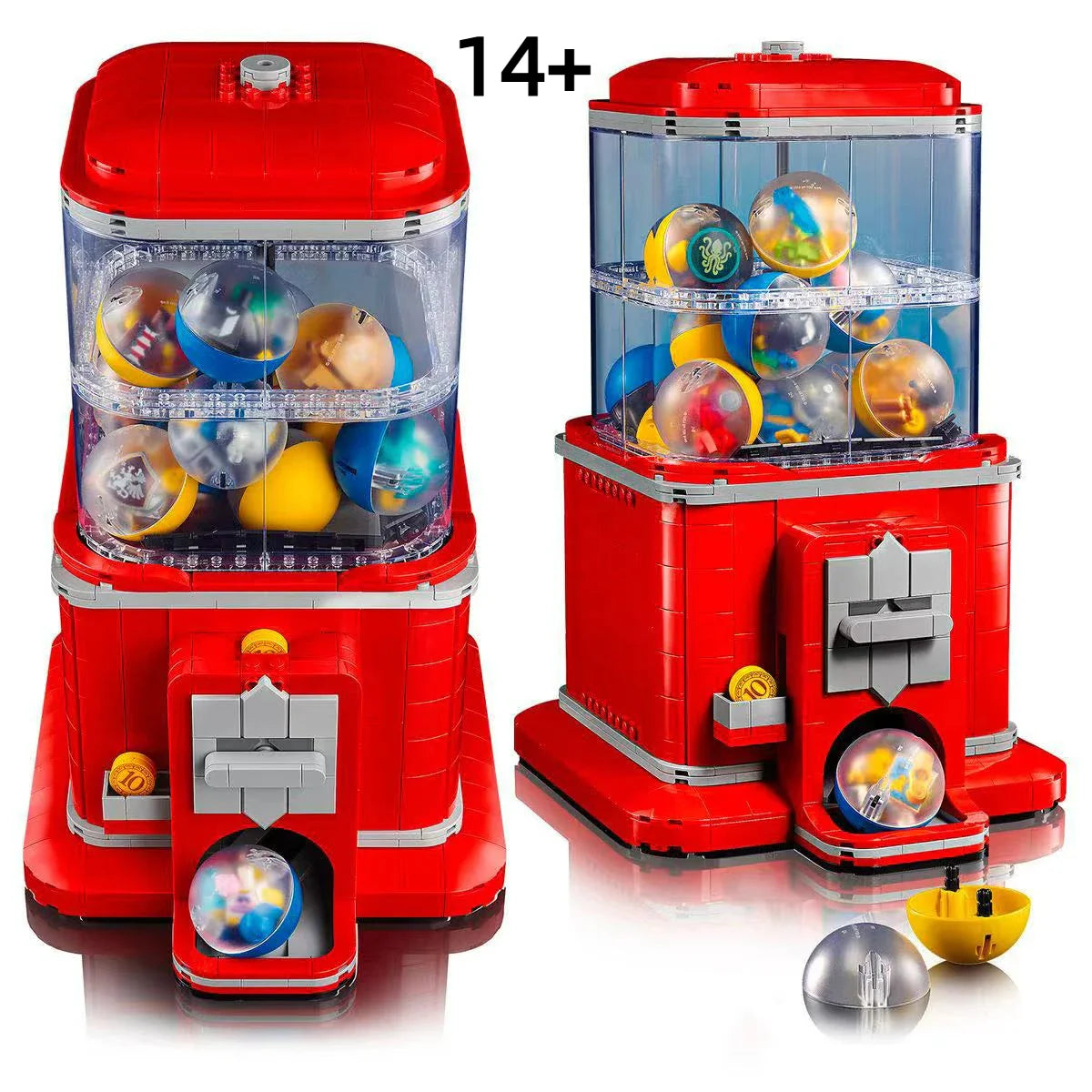 MINISO Creative Expert 21358 Vending Machine Building Blocks Kit – Classic Assembly Toys for Kids Birthday Gift