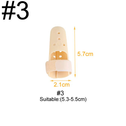 Tcare Adjustable Finger Splint Brace — Finger Support Protector for Arthritis, Joint Injury & Pain Relief