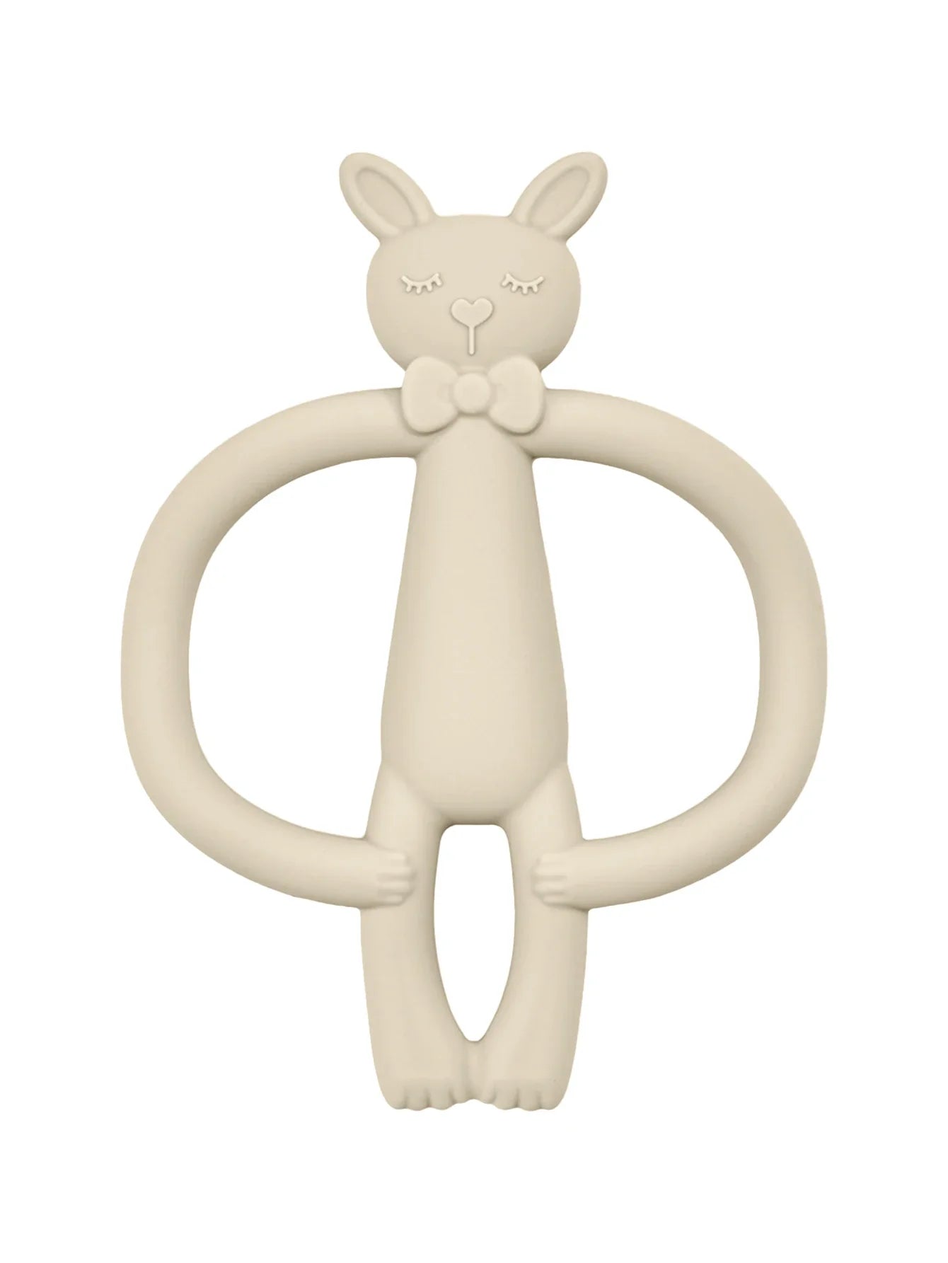 Silicone Baby Rabbit Teether Toy - Cartoon Nursing Chew Toy for Newborns Infants Teething Relief Gift