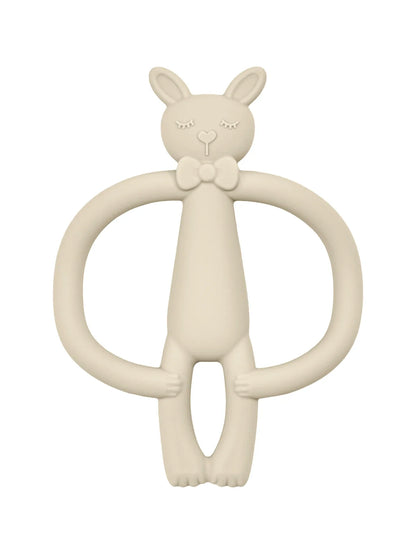Silicone Baby Rabbit Teether Toy - Cartoon Nursing Chew Toy for Newborns Infants Teething Relief Gift