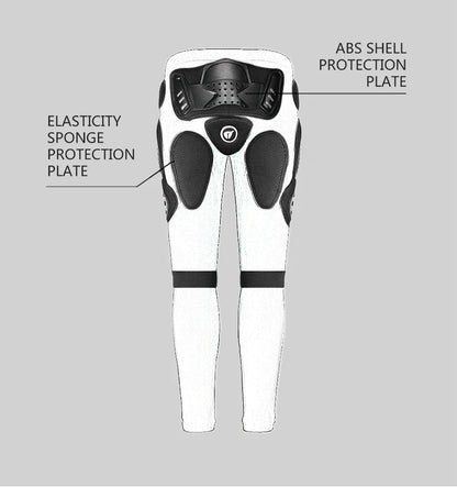 5XL Men's Motorcycle Jacket – Full Body Armor Protection for Motocross, Enduro Racing, Moto Gear & Protective Clothing