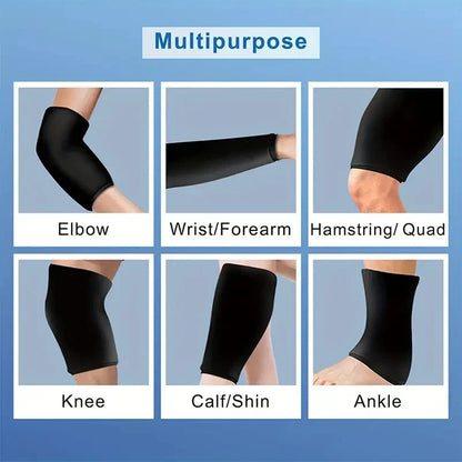 Gel Ice Sleeve Pack – Multipurpose Hot & Cold Therapy for Elbow, Knee, Ankle & Hand, Reusable Pain Relief Wrap