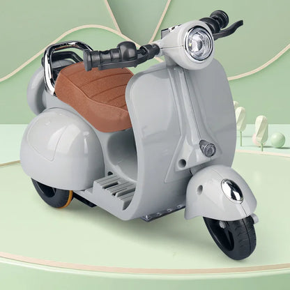 Labubu Mini Electric Motorcycle Doll – Cute Toy with Lights, Music & Accessories for Kids