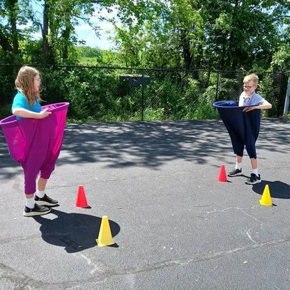 Funny Granny Pants Yard Game - Outdoor Parent Child Tossing Ball Game Set for Family Parties & Recreation
