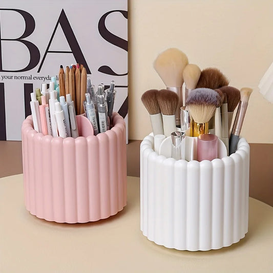 Modern 360° Rotating Desk Organizer - Space Saving Pen Holder for Home, School & Office Supplies