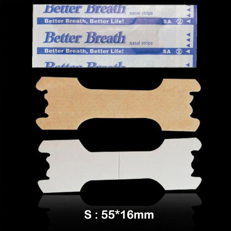 Breath Nasal Strips | 100/200/300PCS Anti-Snoring Nose Patches for Easier Breathing & Better Sleep Aid