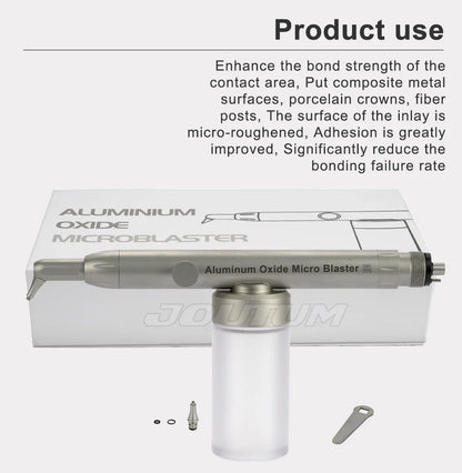 ATMDENT Dental Aluminum Oxide Micro Blaster – Air Abrasion Polisher Sandblasting Gun for Dentistry