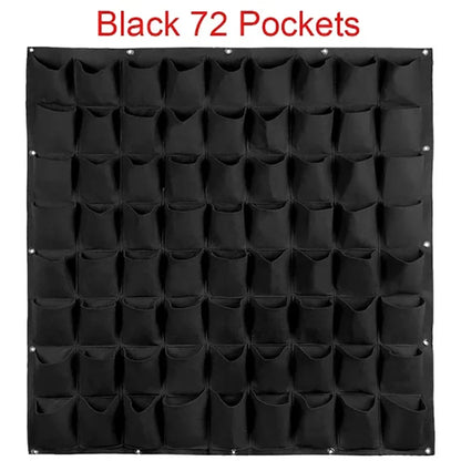 Wall Hanging Planting Bag – Multi-Pocket Vertical Garden Planter for Vegetables, Flowers, and Bonsai