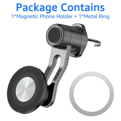 Untoom Magnetic Car Phone Holder for MagSafe – Strong Magnet Air Vent Mount for iPhone 15/14/13 Series & Xiaomi