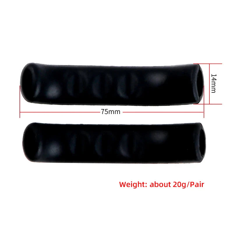 1Pair MEROCA Bike Brake Lever Covers – Silicone Grip Protectors for Bicycle Handles & Accessories