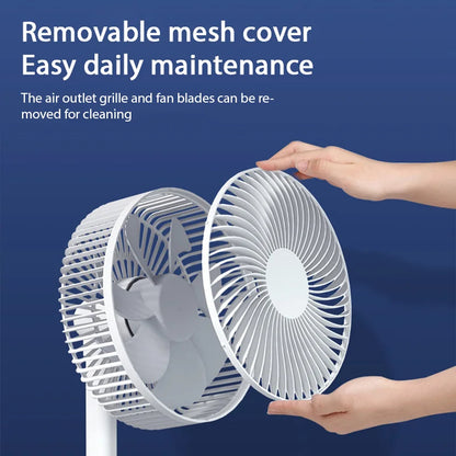 USB Small Electric Desktop Fan – Portable High-Wind Cooling Fan for Home, Dorm, and Office, Table Air Circulator and Air Cooler