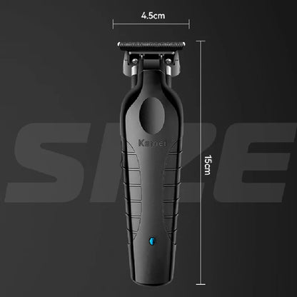 Kemei 2299 Professional Electric Hair Trimmer - Cordless Beard & Hair Clipper for Men, Rechargeable, 0mm Cutting Machine