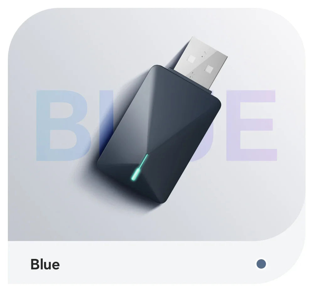 2025 Wireless CarPlay Smart Box – Plug & Play WiFi Adapter, Auto Connect, Wired to Wireless Android Upgrade