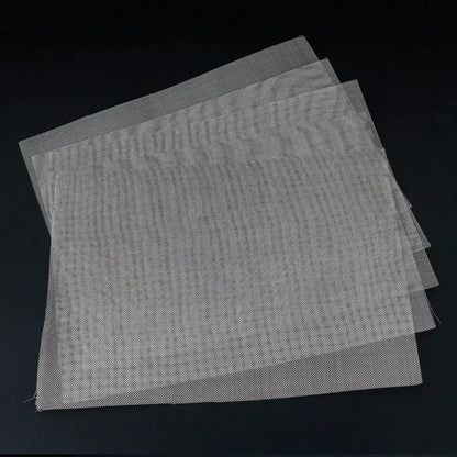 Stainless Steel Bumper Repair Mesh - Plastic Crack Welding Net for Car Body Vents and Auto Repair Tools 1-5PCS