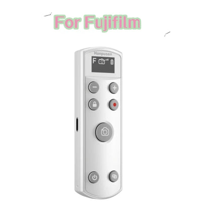 Hanpusen USB-C Bluetooth Camera Remote - Wireless Shutter Release with OLED Screen for Sony Canon Nikon Fujifilm Cameras