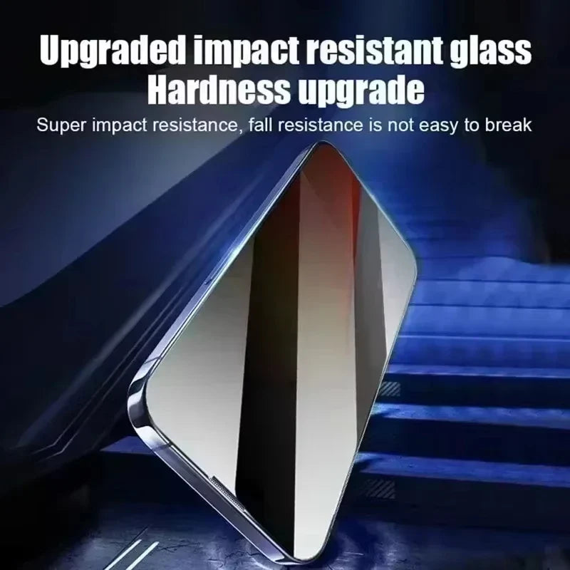Privacy Screen Protector - Tempered Glass Film for iPhone 17 Pro Max, 16 Series, 15, 14, 13, 12 & 11 Models