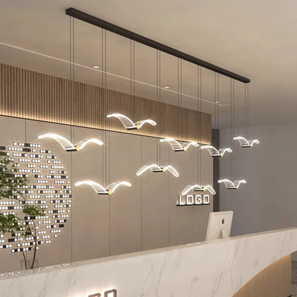 Modern LED Pendant Light – Home Decor Chandeliers for Living Room & Dining Room Indoor Hanging Lighting