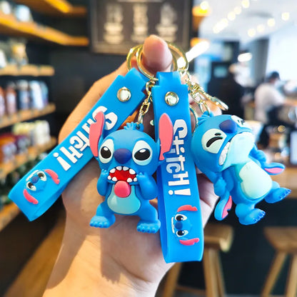 Kawaii Anime Disney Toy Story Keychain – Cartoon Doll Pendant Keyring for Kids, Personalized Gift