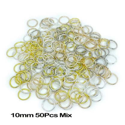 Mixed Color Hair Braid & Dreadlock Charms - Beads, Cuffs, Rings & Clips Set (5–50 Pieces)