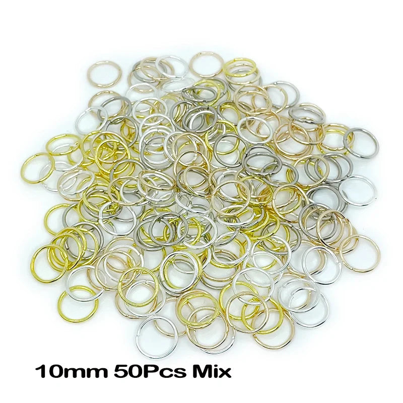 5–50PCS Mixed Color Dreadlock Hair Accessories — Beads, Clips, Cuffs & Rings for Braids and Dreadlocks Jewelry